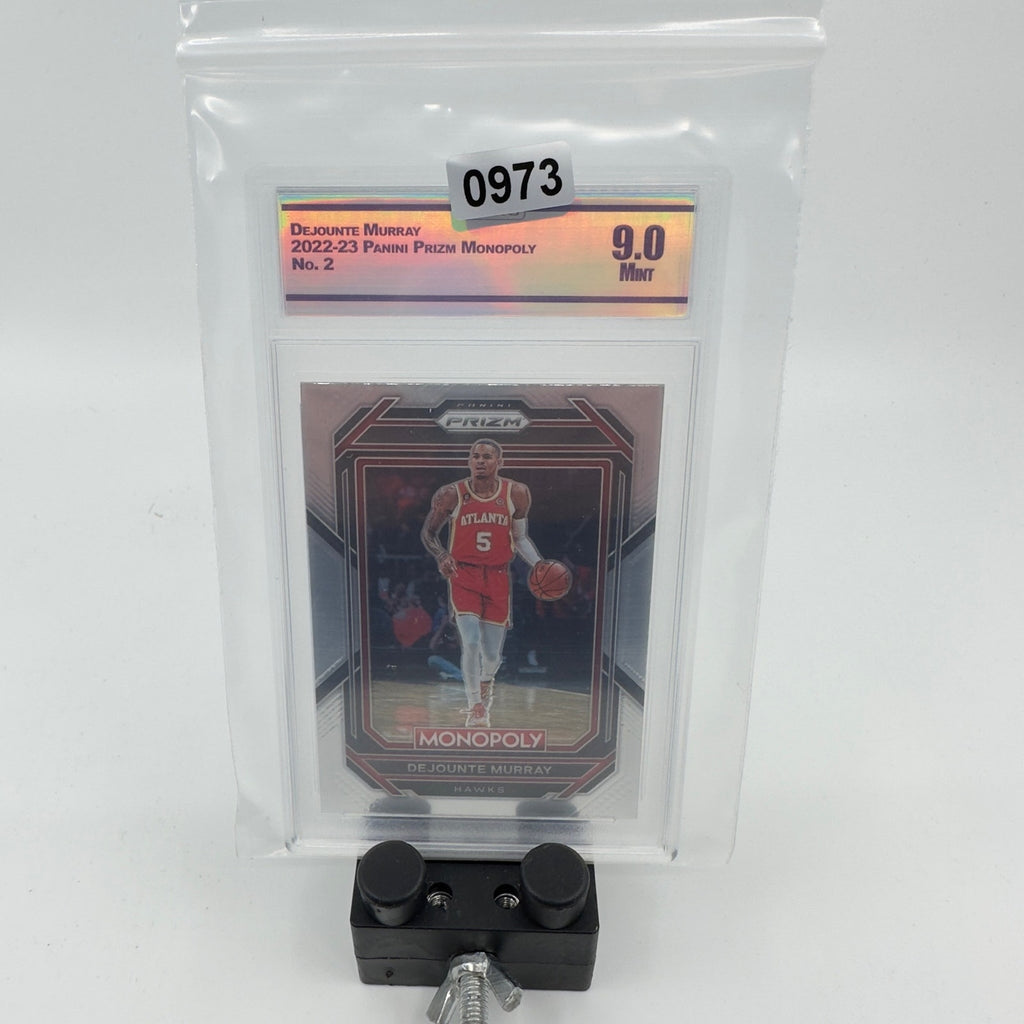 2022-23 Panini Prizm Basketball Monopoly #2 - Dejounte Murray - Graded MINT 9