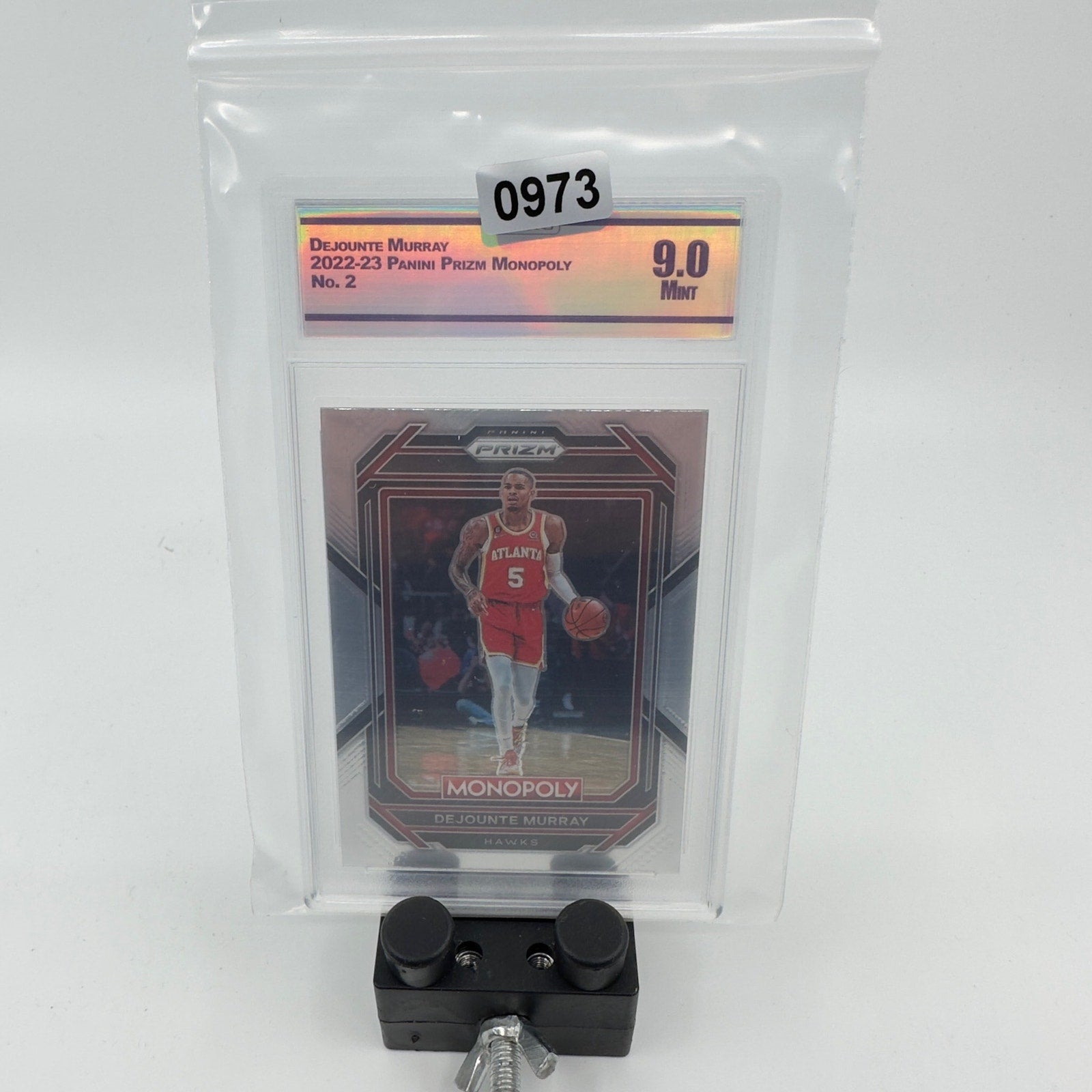 2022-23 Panini Prizm Basketball Monopoly #2 - Dejounte Murray - Graded MINT 9