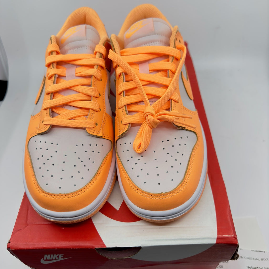 Nike Dunk Low Lace-Up Sneaker Shoes DD1503-801 Peach Cream Womens Size 8.5