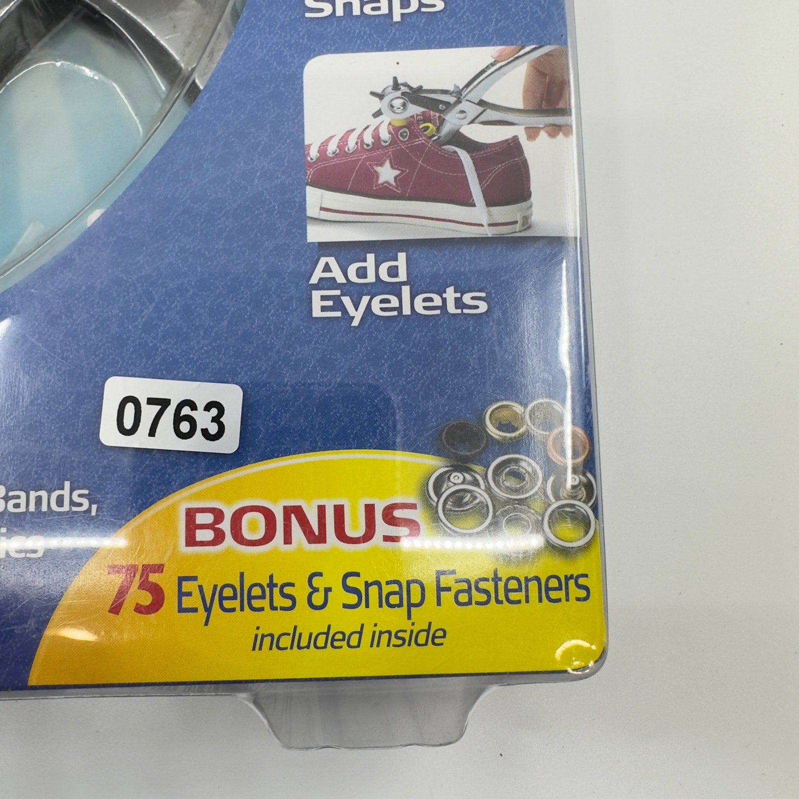 ROTO PUNCH Complete Home Mending Solution 5 Different Hole Sizes 75 Eyelets