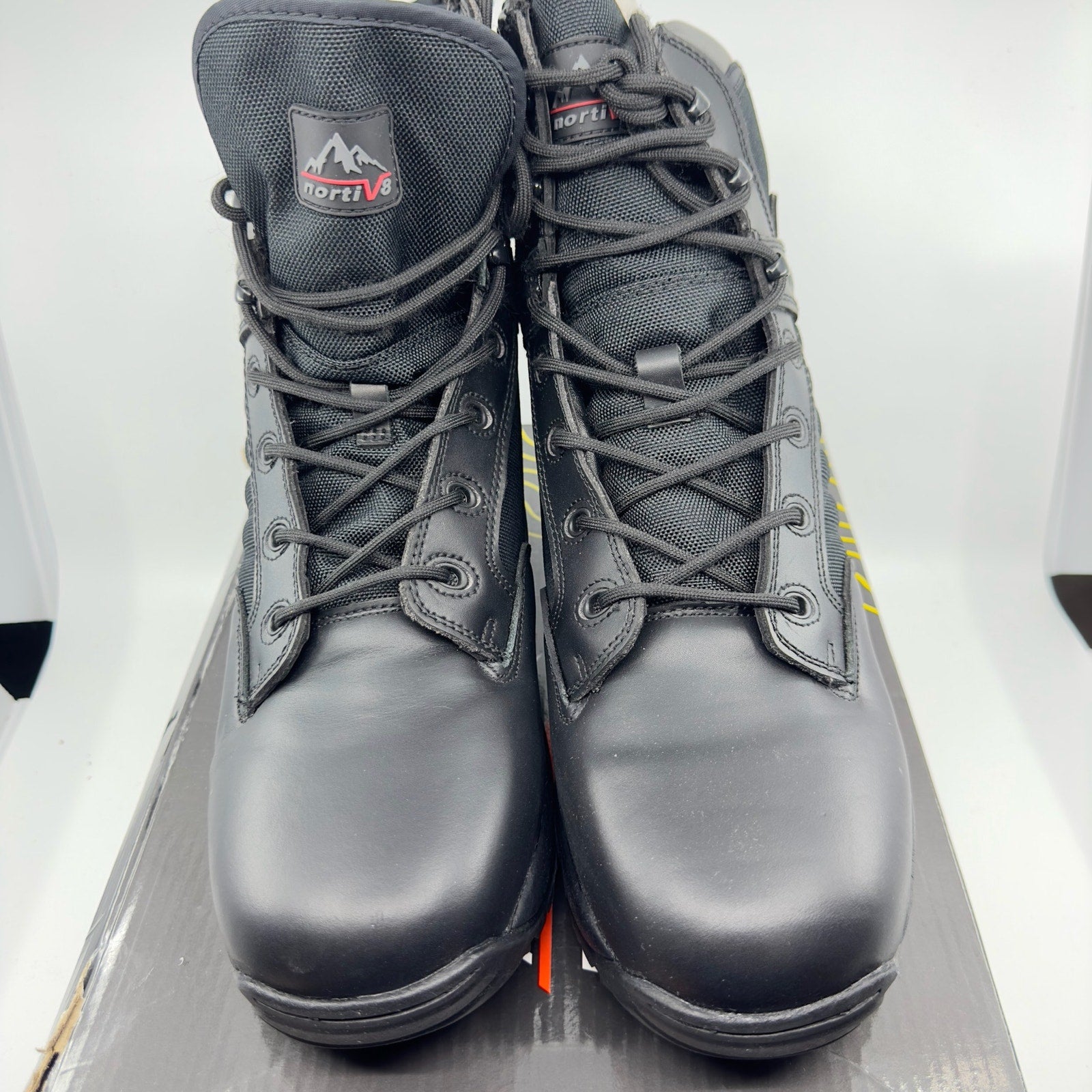 Nortiv 8 Desert-W Mens Hiking Combat Ankle Boots Military Tactical Black Size 12