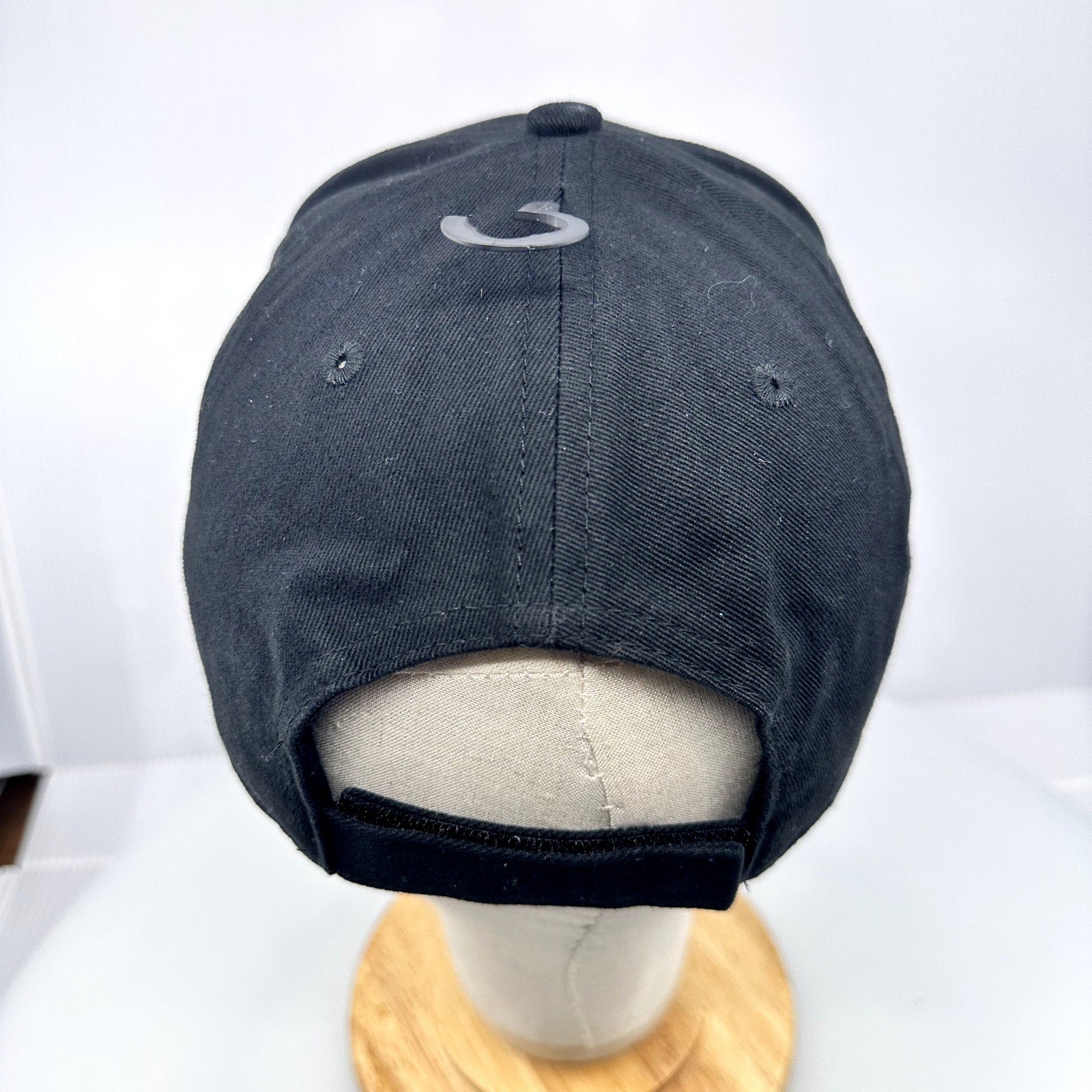 NFL Mens Kansas City Chiefs Vintage Starter Adjustable Hat Strapback Black OSFA
