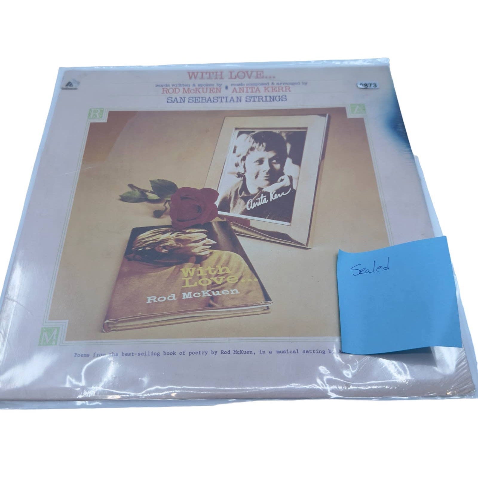 Rod McKuen & Anita Kerr - The San Sebastian Strings With Love - LP Vinyl Records