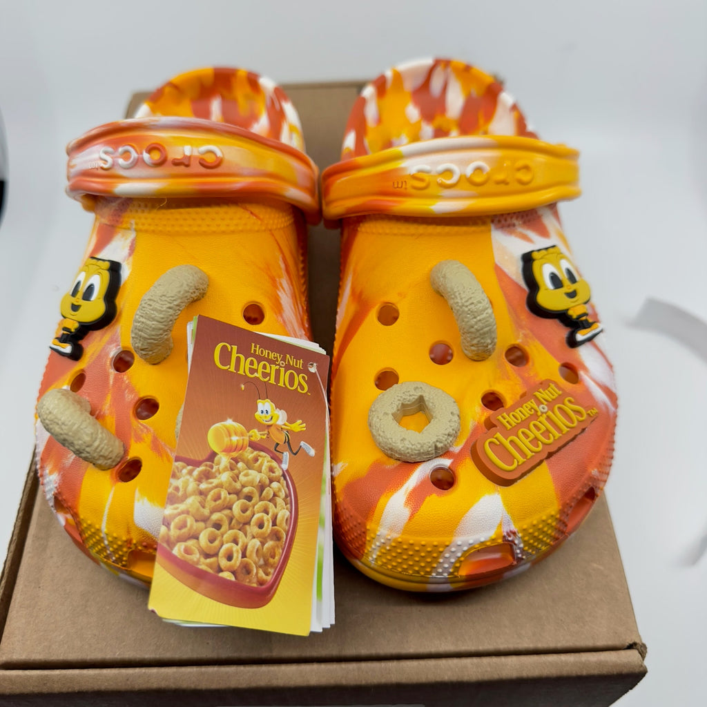 Crocs Classic Clog Honey Nut Cheerios 'Orange Yellow' 207929-846 Size J6