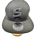 New Era Mens NBA Spurs Fitted Hat Embroidered Logo 59FIFTY Black Size 71/8