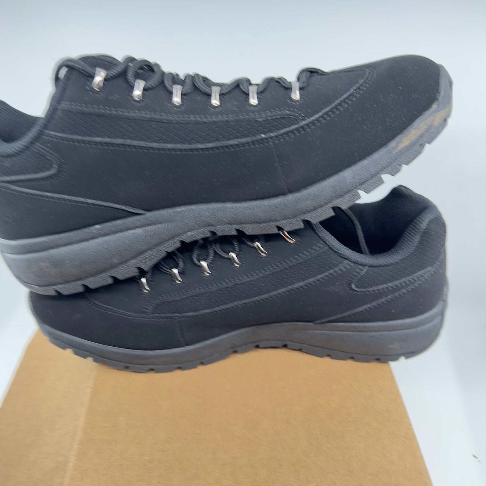 Lugz Express Sneaker Shoes Athletic Lace-Up MEXPRSPD-004 Black Mens Size 11.5