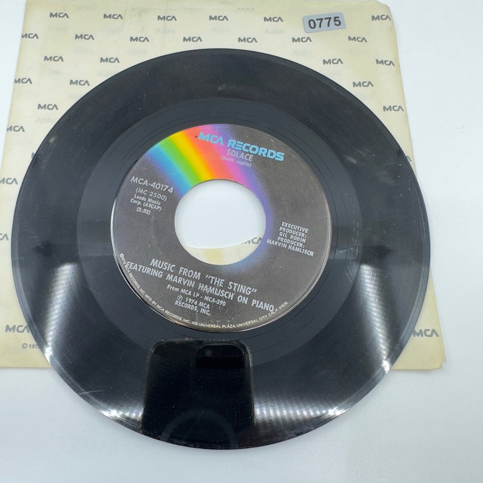 Marvin Hamlisch Music From "The Sting" The Entertainer Vinyl Record Album