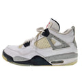 Nike Mens Air Jordan 4 Retro OG Basketball Shoes White/Black Size 9.5 840606-192