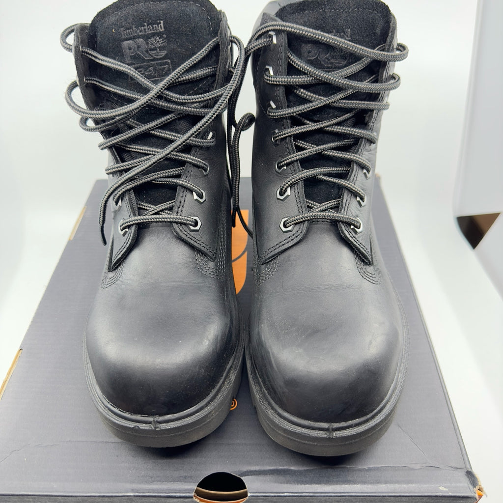 Timberland PRO Sawhorse 6" Composite Safety Toe Work Boots Black Mens Size 7