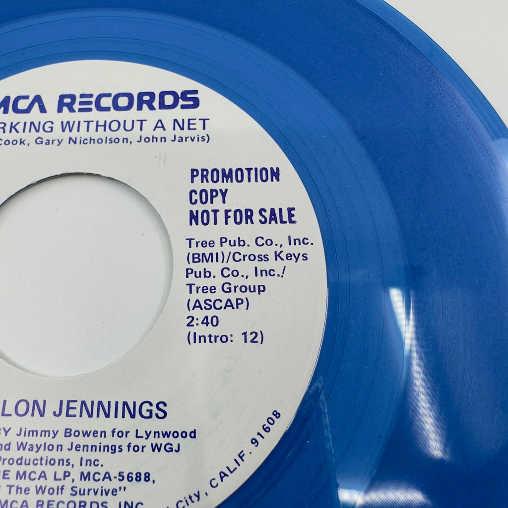 Waylon Jennings – Working Without A Net - LP, Vinyl Records Set Of 5