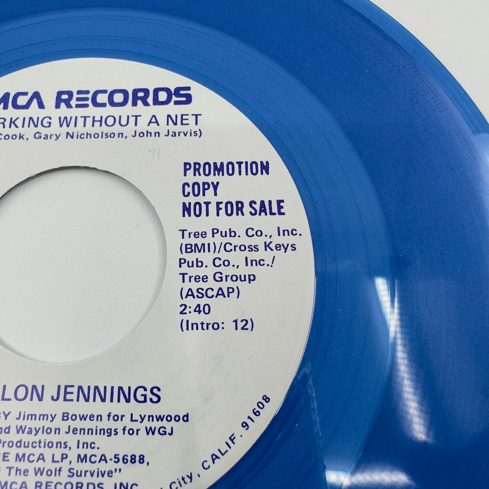 Waylon Jennings – Working Without A Net - LP, Vinyl Records Set Of 5