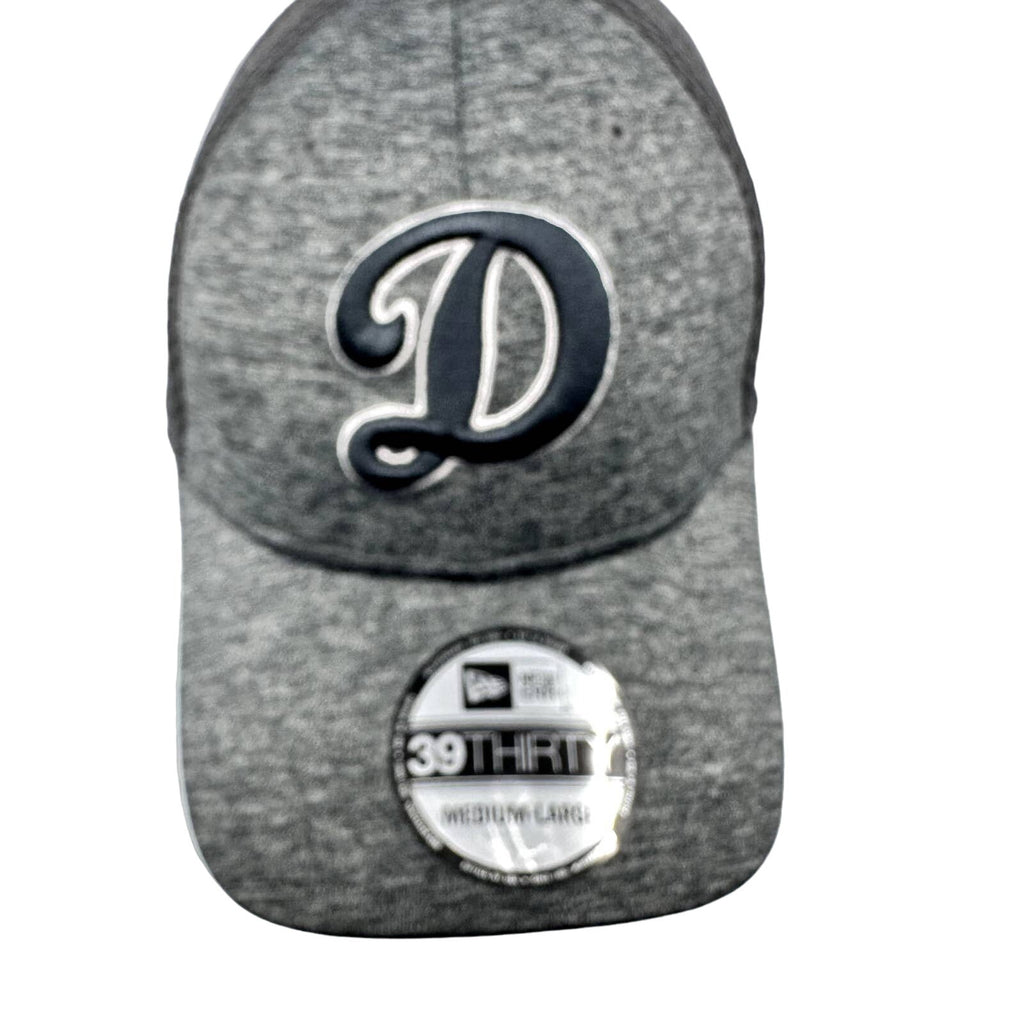 New Era Hat Los Angeles Dodgers MLB 39Thirty Heather Gray Medium/Large