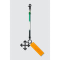 Off-White C/o Virgil Abloh Industrial Y013 Bungee Keyrings Elastic Band Black OS