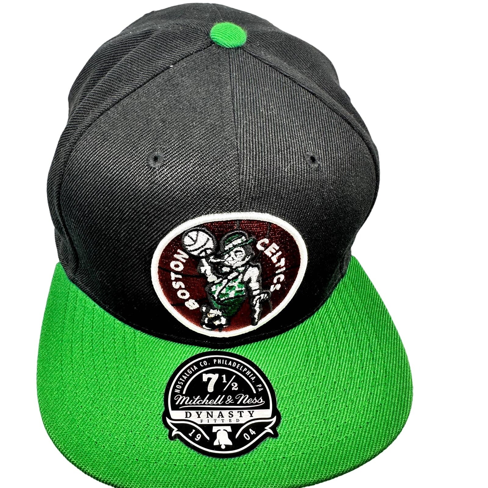 Mitchell & Ness NBA HWC Boston Celtics Lotto Pick Snapback Black/Green Size 71/2