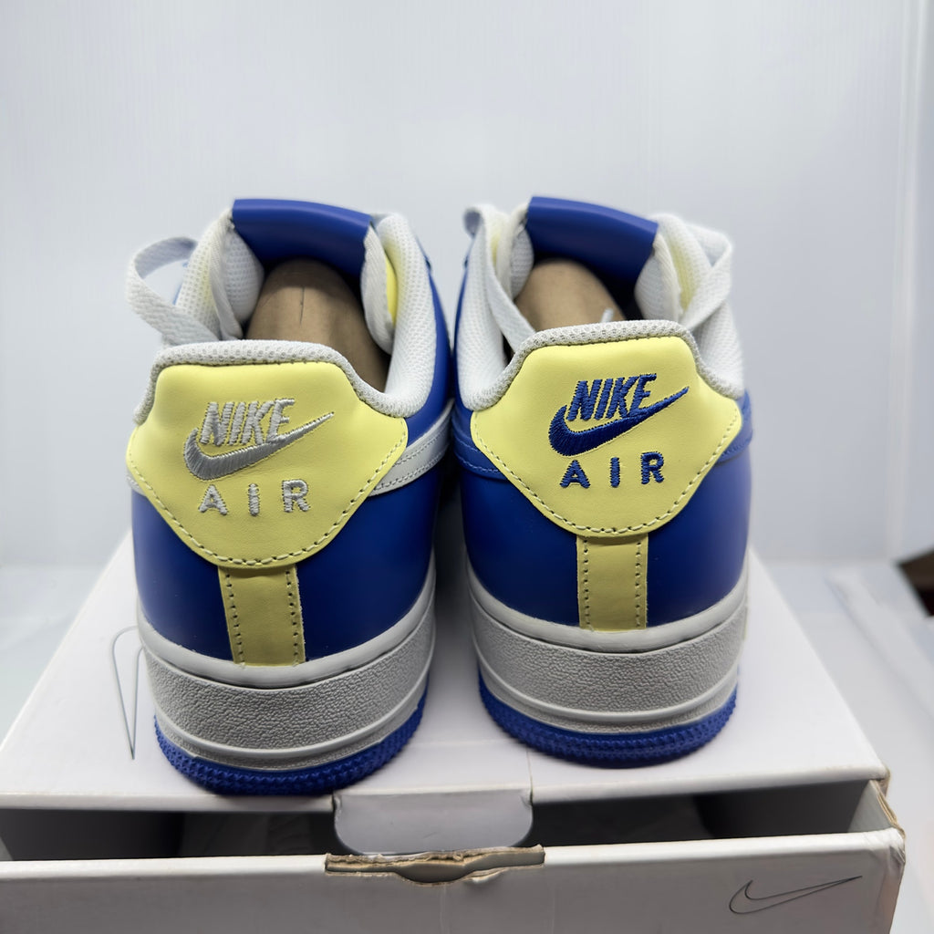 Nike by Kirk Shoes Dunk Low Custom Sneakers D07416-991 Blue/Yellow Size 9.5