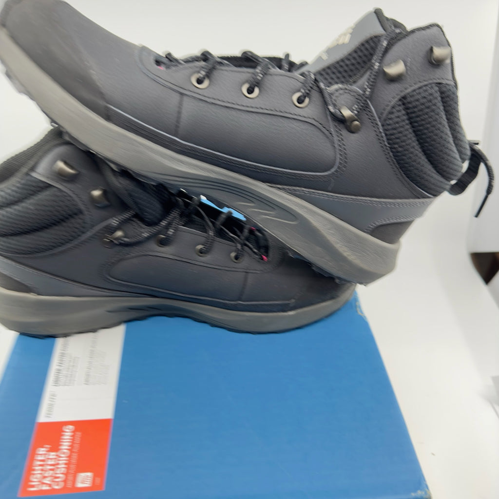 Columbia Trailstorm Peak Mid Hiking Shoes Waterproof Black Womens Size 9.5