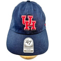 47 Brand Mens University of Houston Cougars Hat Cap Fitted Navy Blue Size Medium