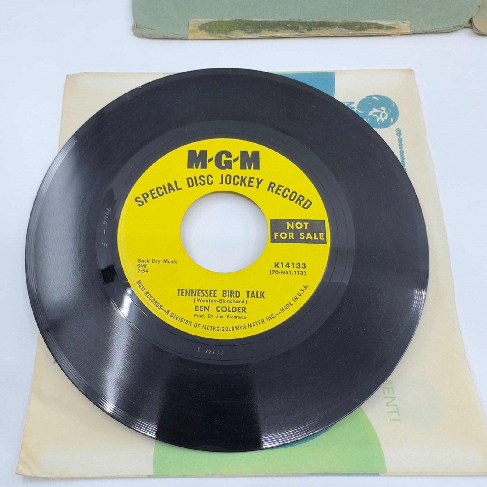 MGM Set Of 3 LP, Vinyl Records Ben Colder Special Disc Jockey