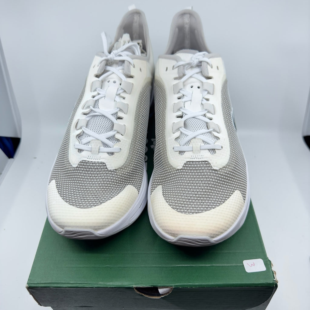 Lacoste Run Spin Ultra 0921 1 Sfa Sports Shoes Textile White Womens Size 11.5