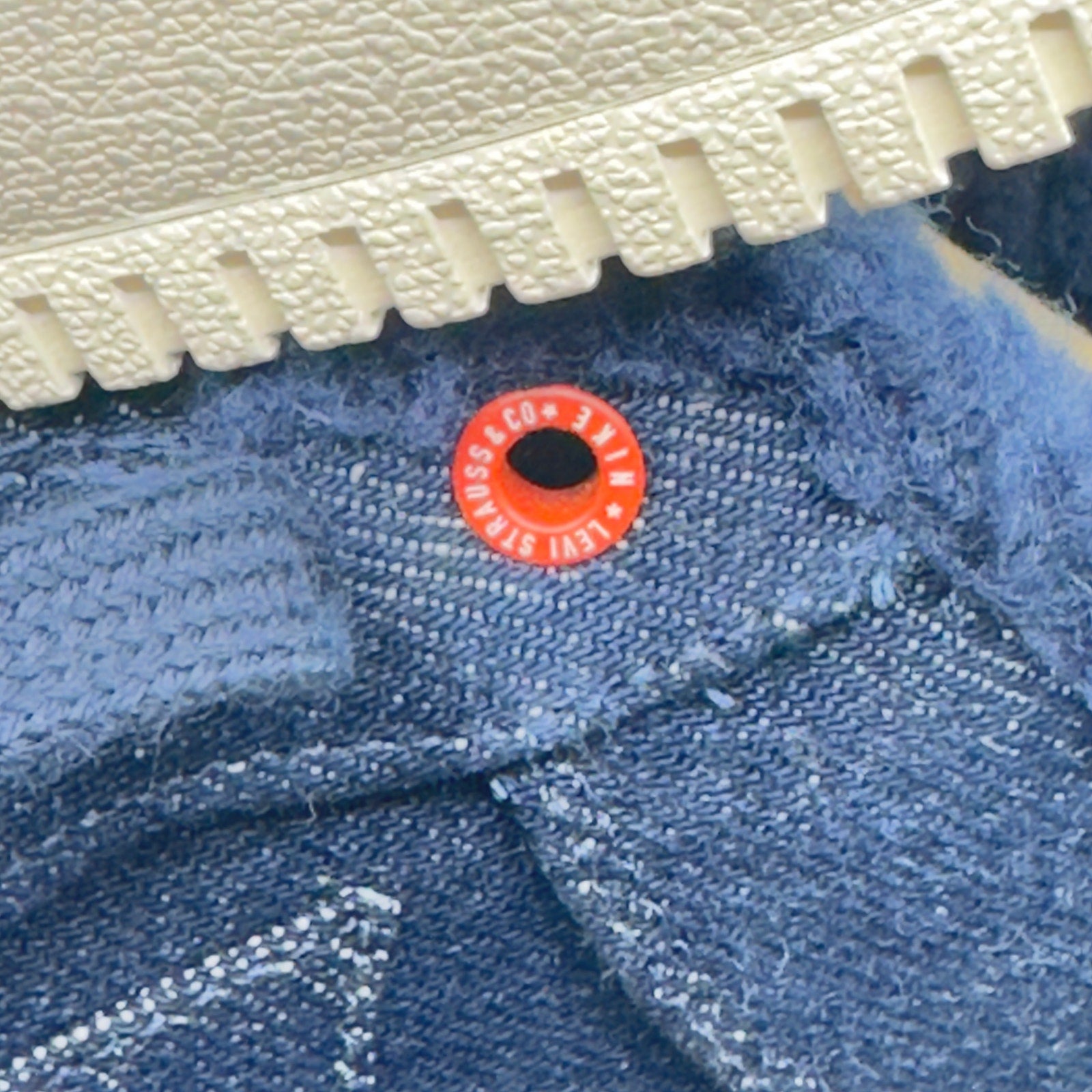 RARE! Nike Air Force 1 Low Levi's Denim Sherpa Sneakers CV0670-001 Size 11