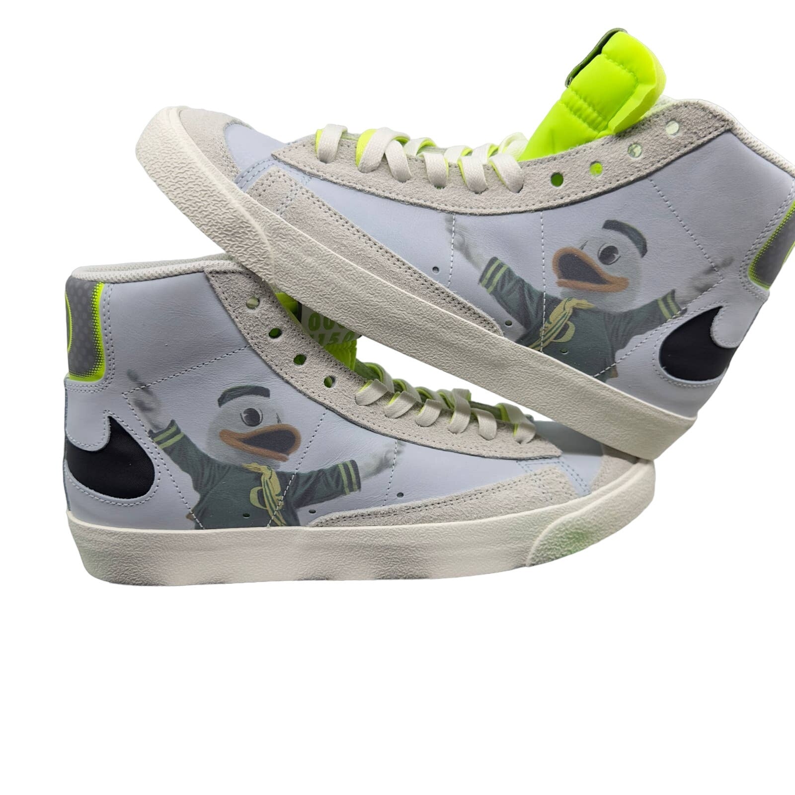 Nike Mens Shoes Blazer Mid '77 University Of Oregon Sneakers Blue 10 FD0235400