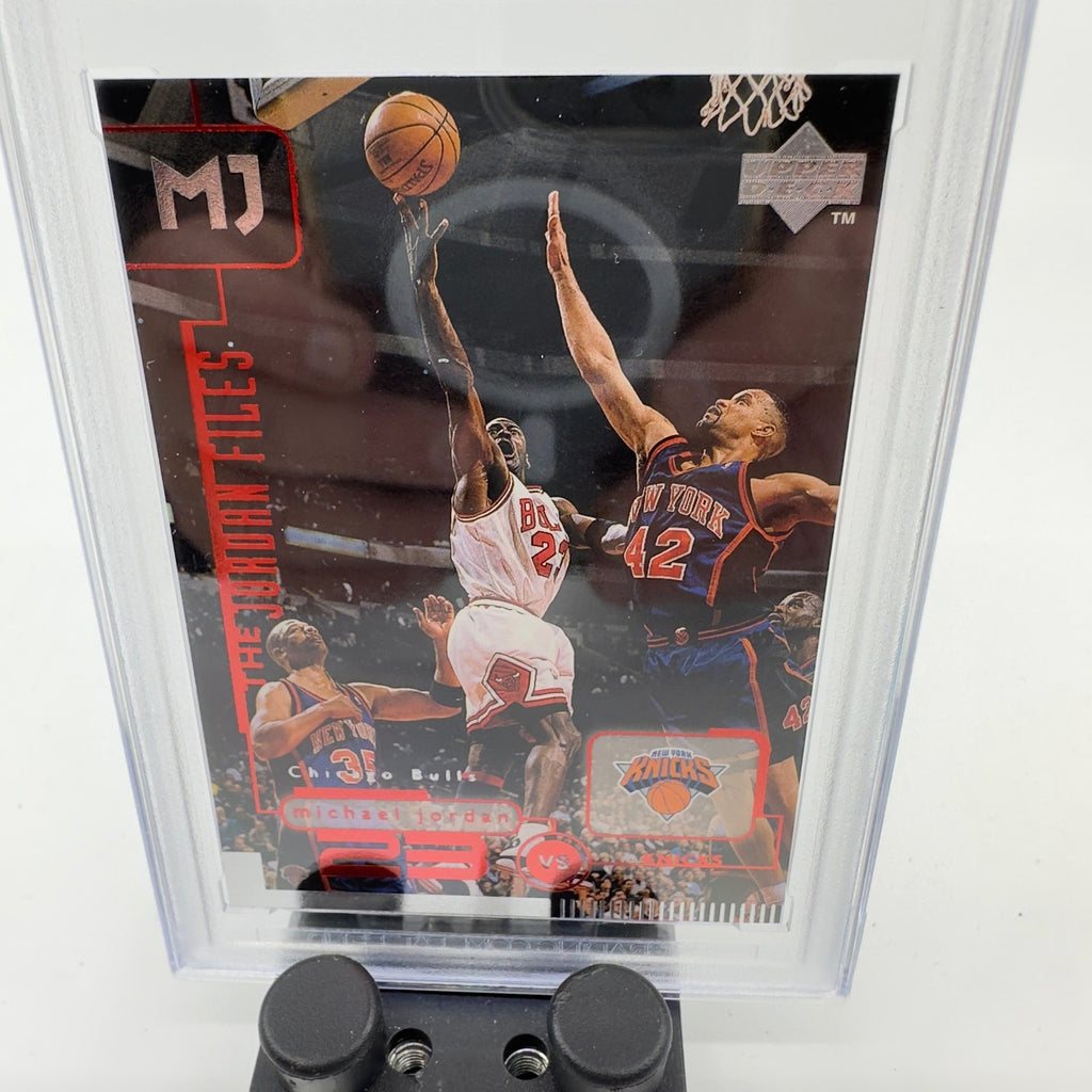 1998 Upper Deck Living Legend #152 Michael Jordan Chicago Bulls VS Knicks MINT 9