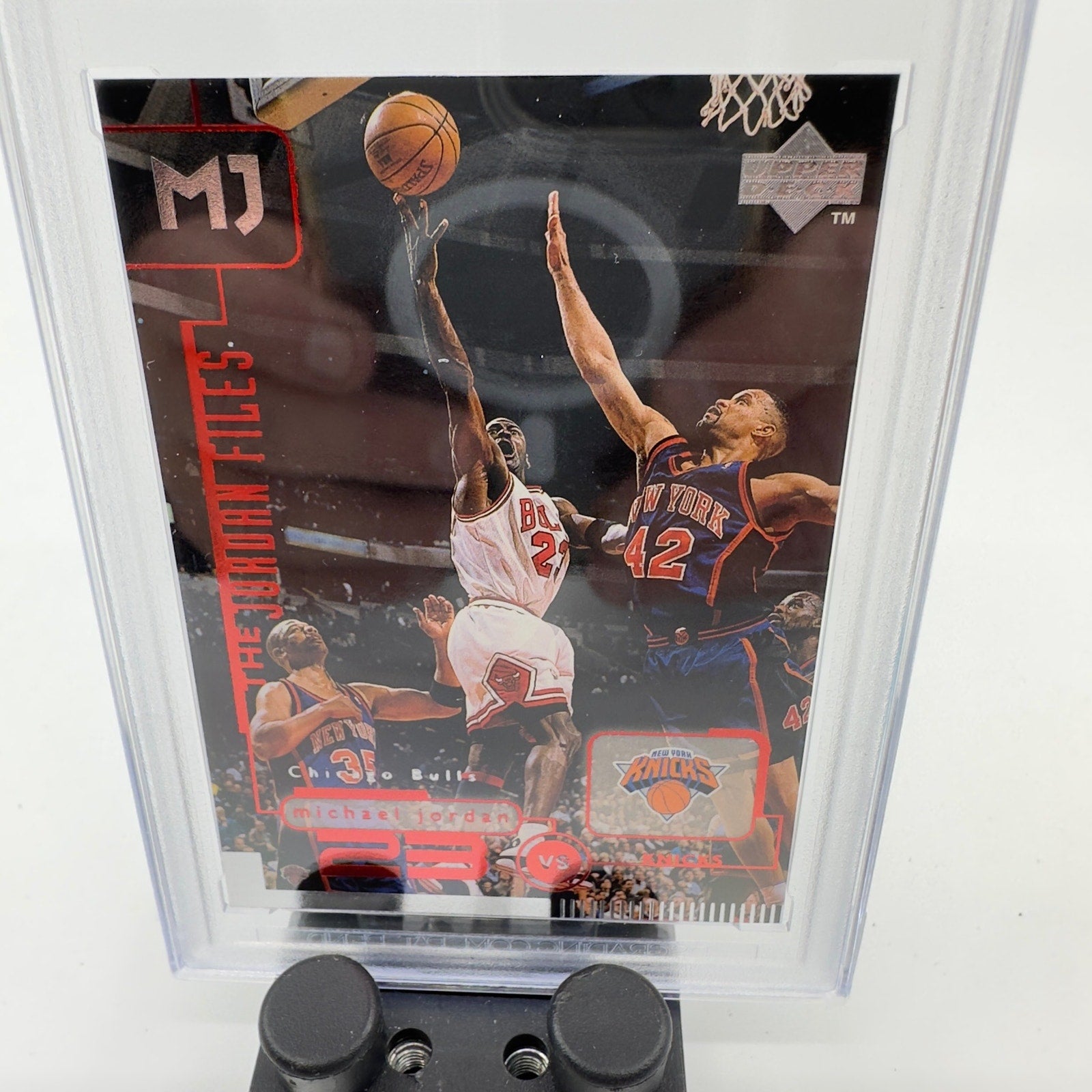 1998 Upper Deck Living Legend #152 Michael Jordan Chicago Bulls VS Knicks MINT 9