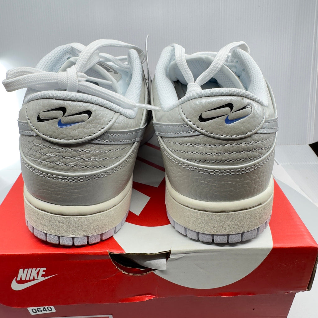Nike Mens Dunk Low SE Sneakers Low Top Lace Up Gray/Silver Size 9.5 DX3197-095