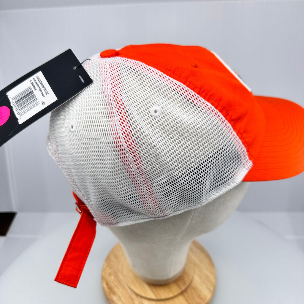 Mitchell & Ness Mens MLB NY Mets Vintage Classic Logo Snapback Cap Orange Sz OS