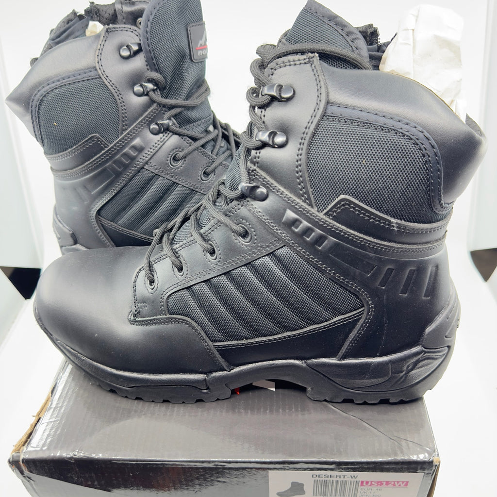 Nortiv 8 Desert-W Mens Hiking Combat Ankle Boots Military Tactical Black Size 12