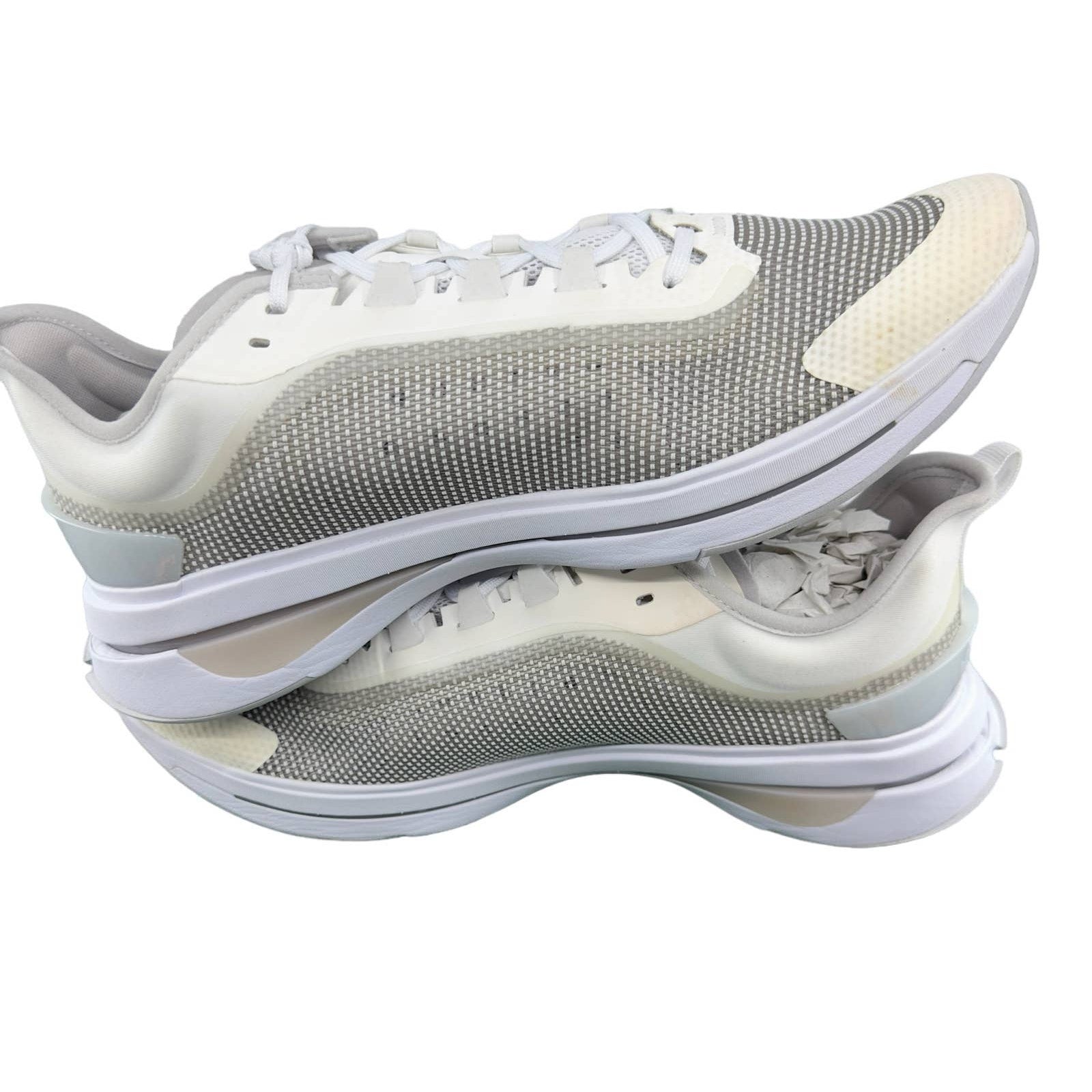 Lacoste Run Spin Ultra 0921 1 Sfa Sports Shoes Textile White Womens Size 11.5