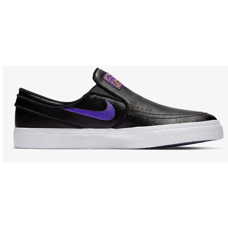 Nike Mens Shoes SB Stefan Janoski NBA Lakers 2019 Black/Purple 10 BQ6396-024