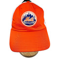 Mitchell & Ness Mens MLB NY Mets Vintage Classic Logo Snapback Cap Orange Sz OS