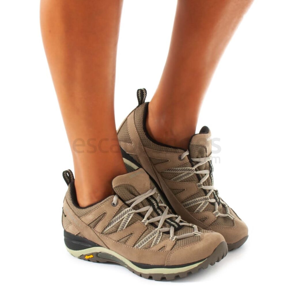 Merrell Womens Siren Sport 3 Hiking Shoes Waterproof J035328 Brindle Tea 8M NIB