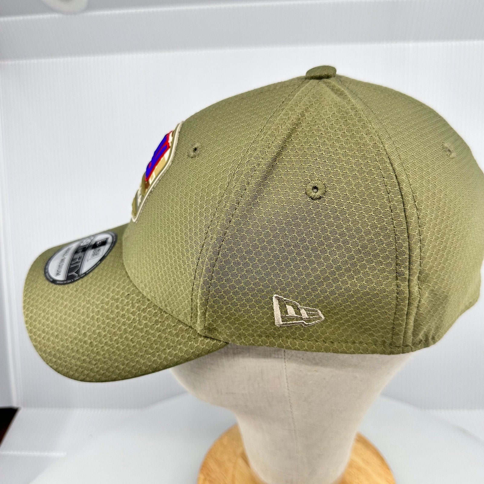 New Era Men's Flex Hat New York Jets Salute to Service 39Thirty Fitted Green S/M