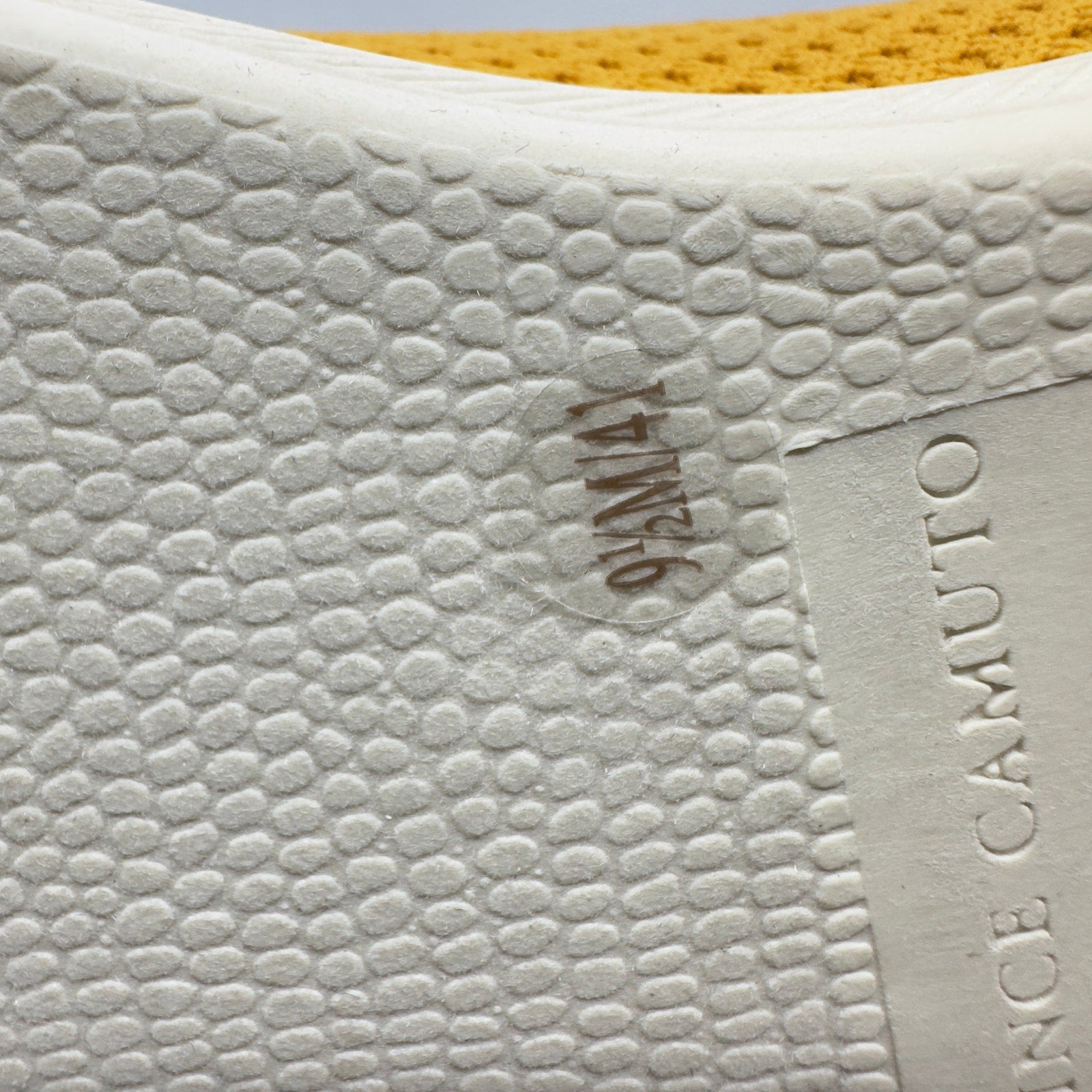 Vince Camuto Womens Shoes Cabreli Satsuma Washable Knit Slip On Yellow 9.5