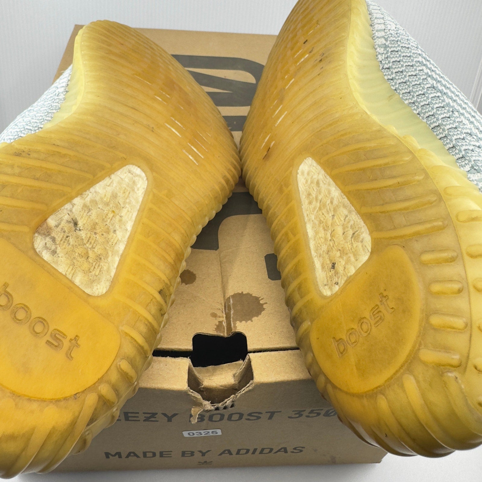Adidas Mens Yeezy Boost 350 V2 FW3043 Shoes Cloud White (Non-Reflective) Size 11