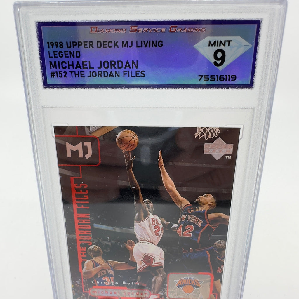 1998 Upper Deck Living Legend #152 Michael Jordan Chicago Bulls VS Knicks MINT 9