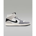 Nike Mens Air Jordan 1 Mid SE Craft High Sneakers Cement Gray/Black 9 DZ4136-002