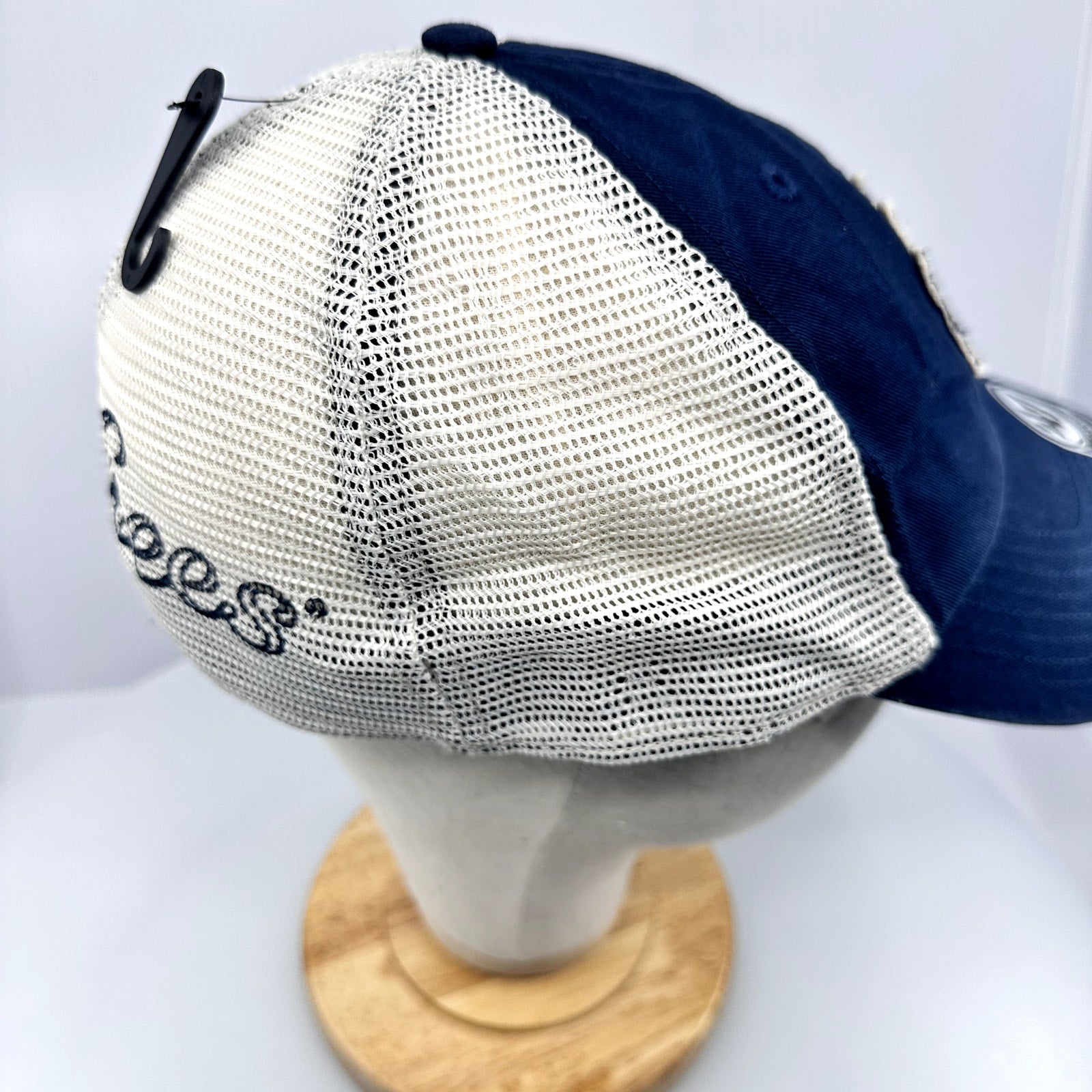 '47 Brand Mens New York Yankees Stamper Mesh Closer Cap Navy Blue Size Large-XL