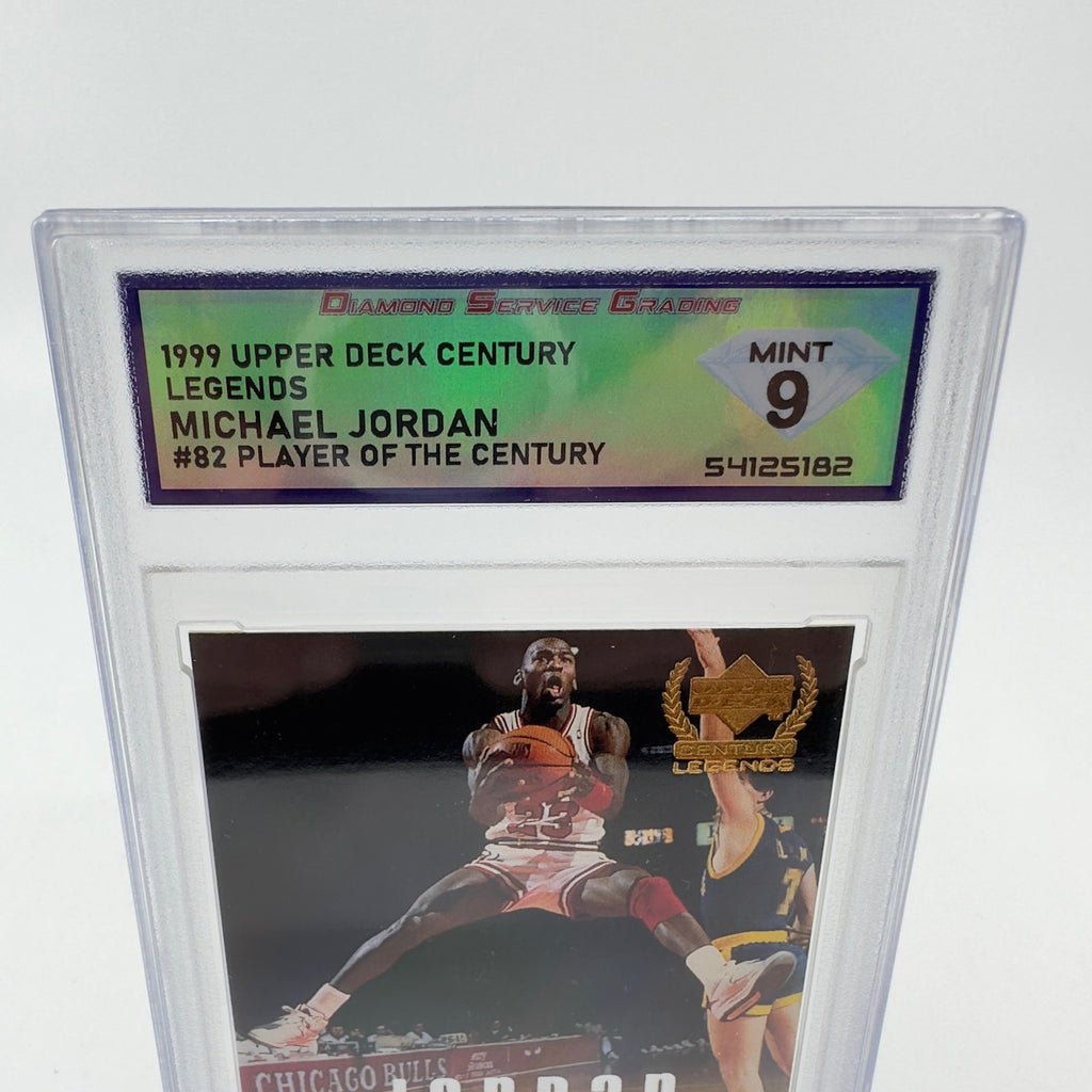 1999 Upper Deck Century Legends #82 Player Of The Century Michael Jordan MINT 9