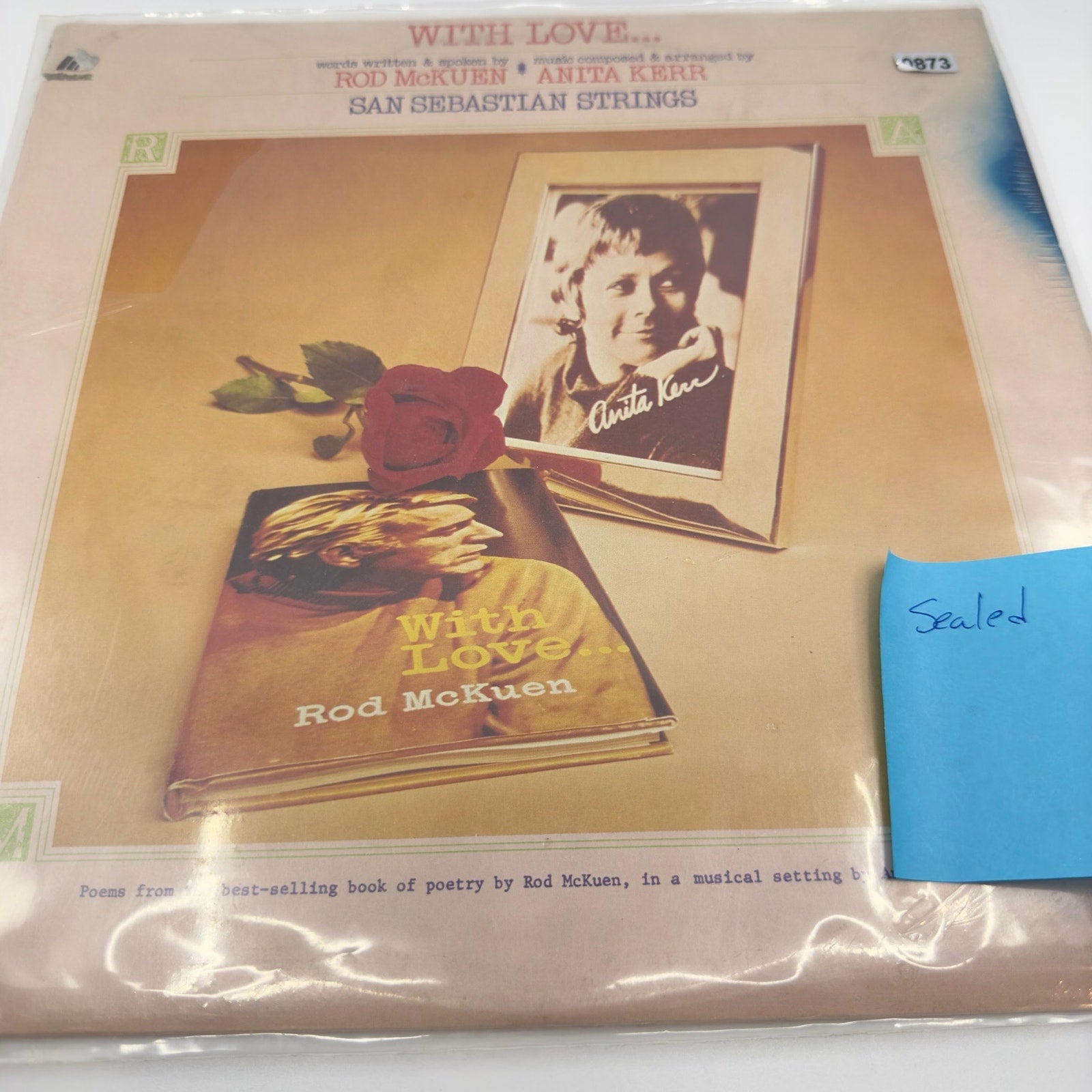 Rod McKuen & Anita Kerr - The San Sebastian Strings With Love - LP Vinyl Records