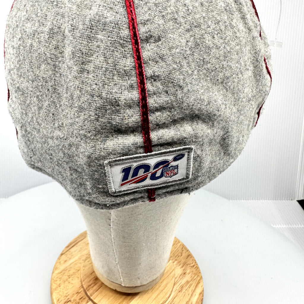 New Era Hat NFL Arizona Cardinals 100 Anniversary 39Thirty FlexFit Cap Gray OS
