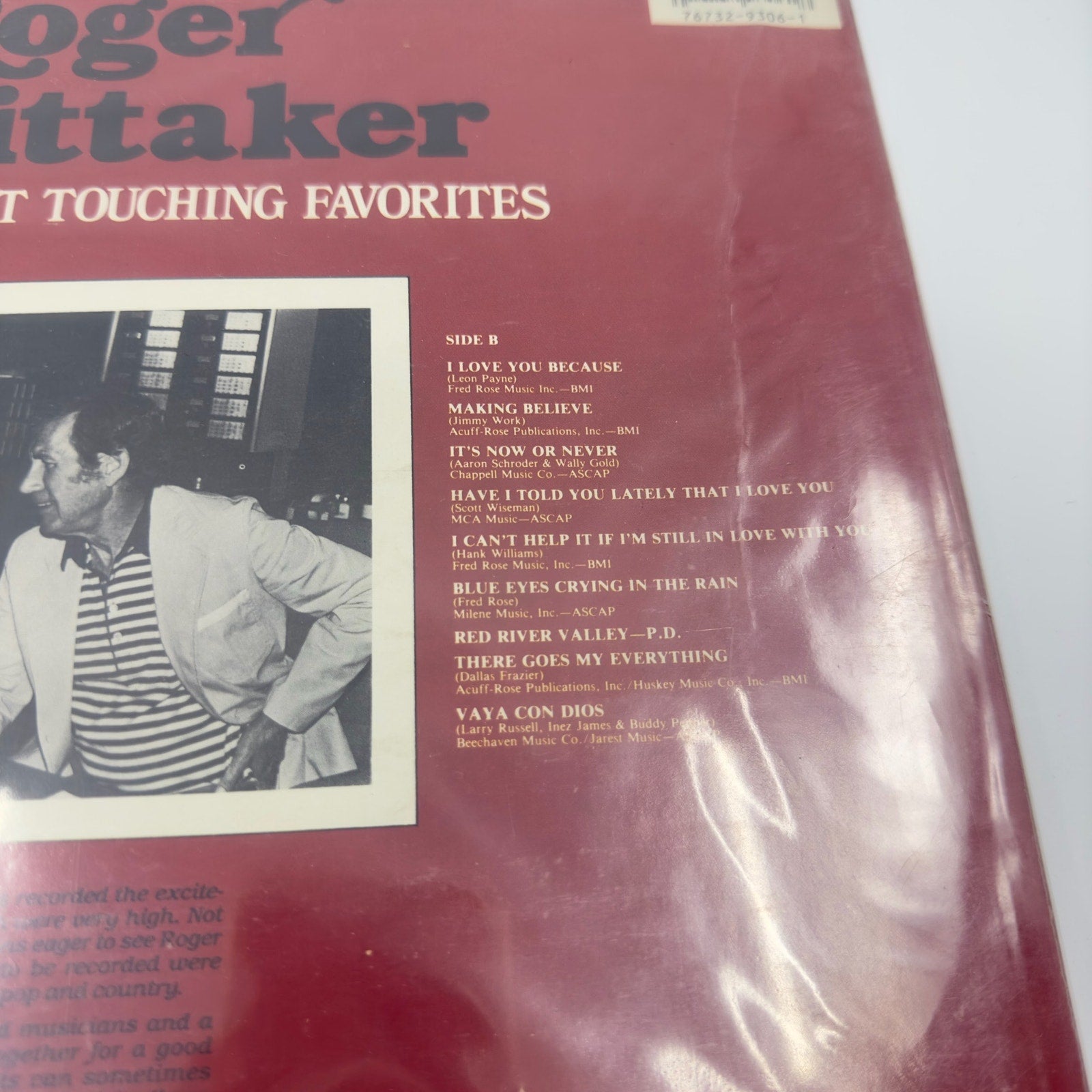 Roger Whittaker - All Time Heart Touching Favorites - LP, Vinyl Records