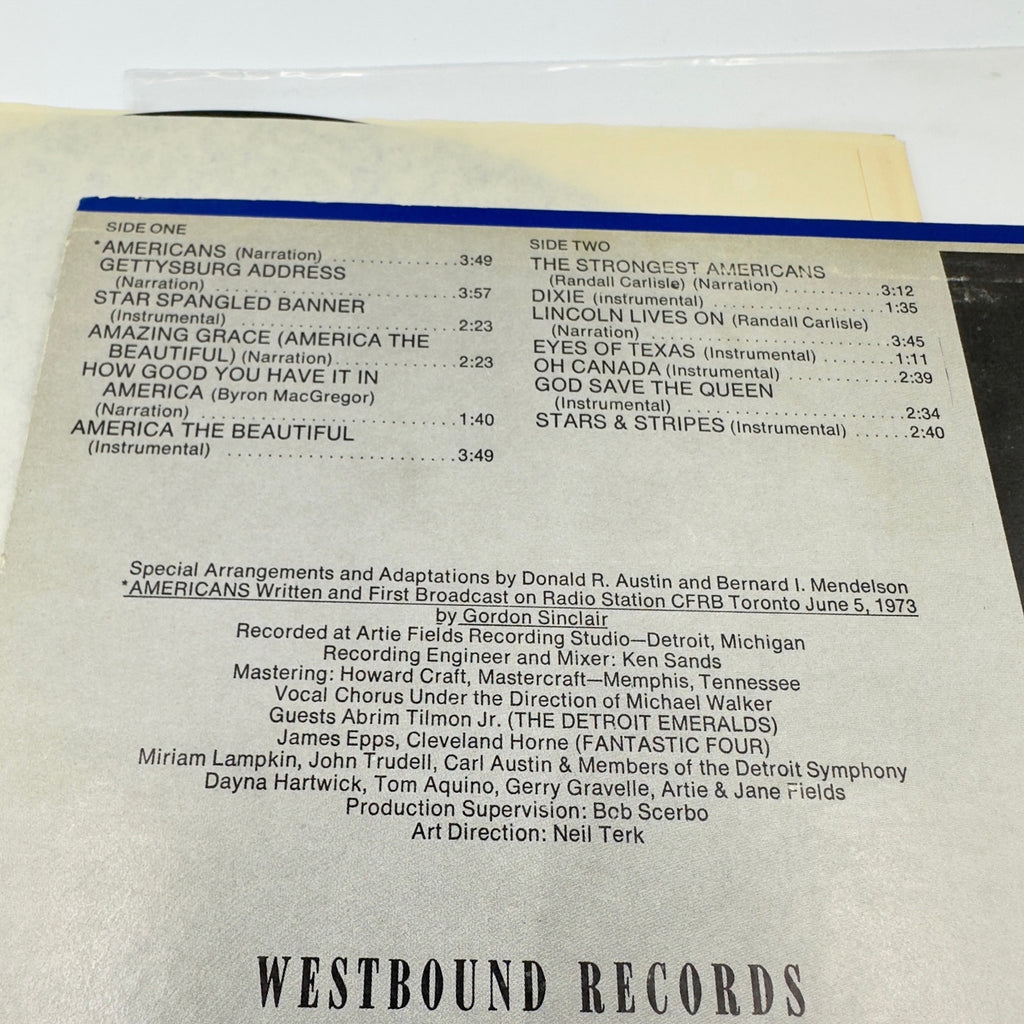Byron MacGregor - Americans - LP, Vinyl Records