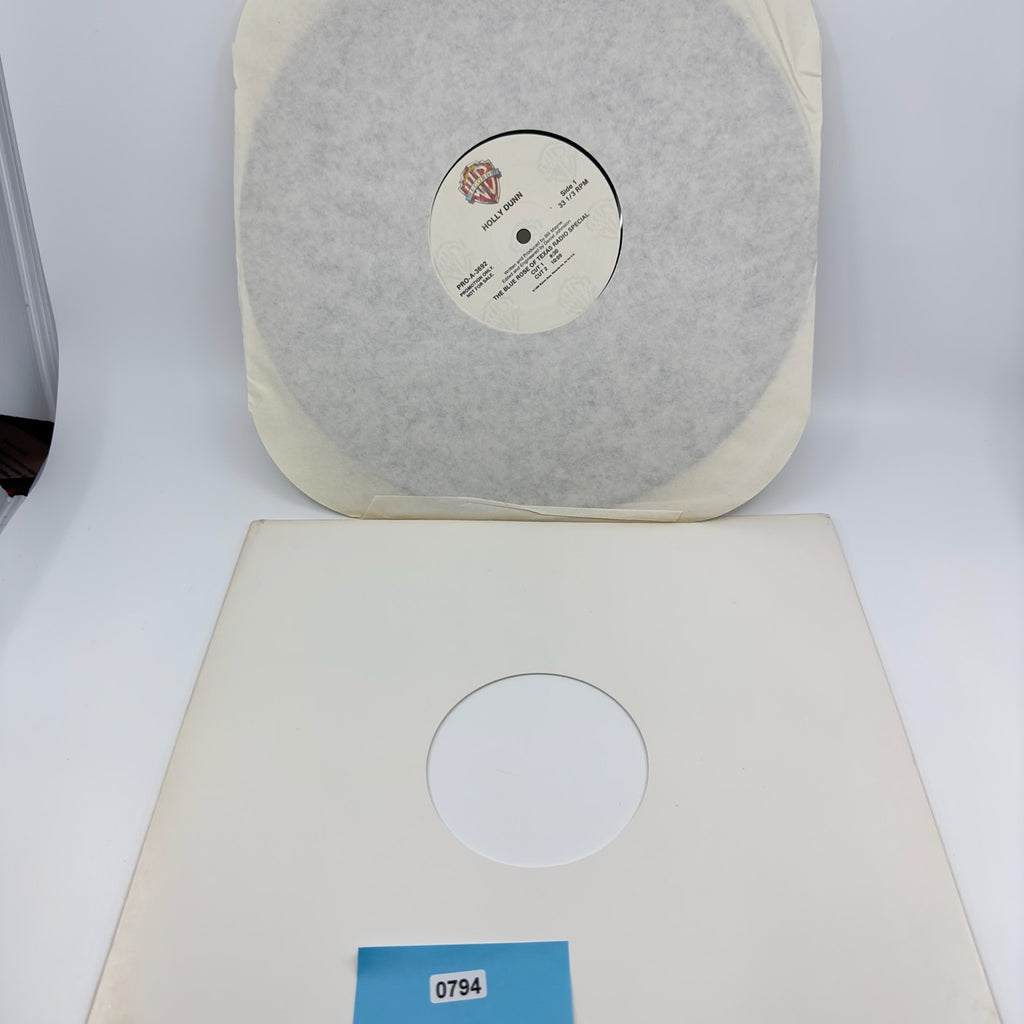 Warner Bros. Holly Dunn The Blue Rose Of Texas Radio Special Vinyl Record Album