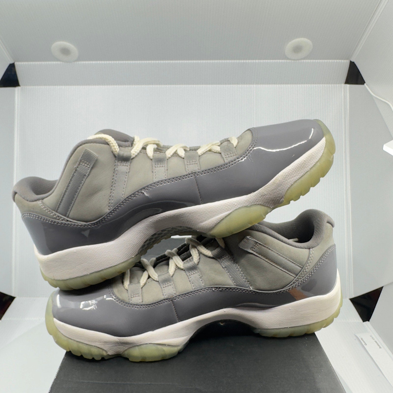 Nike Mens Shoes Air Jordan 11 Retro Low Cool Grey 2018 Sneakers 10 528896-003