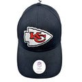 NFL Mens Kansas City Chiefs Vintage Starter Adjustable Hat Strapback Black OSFA