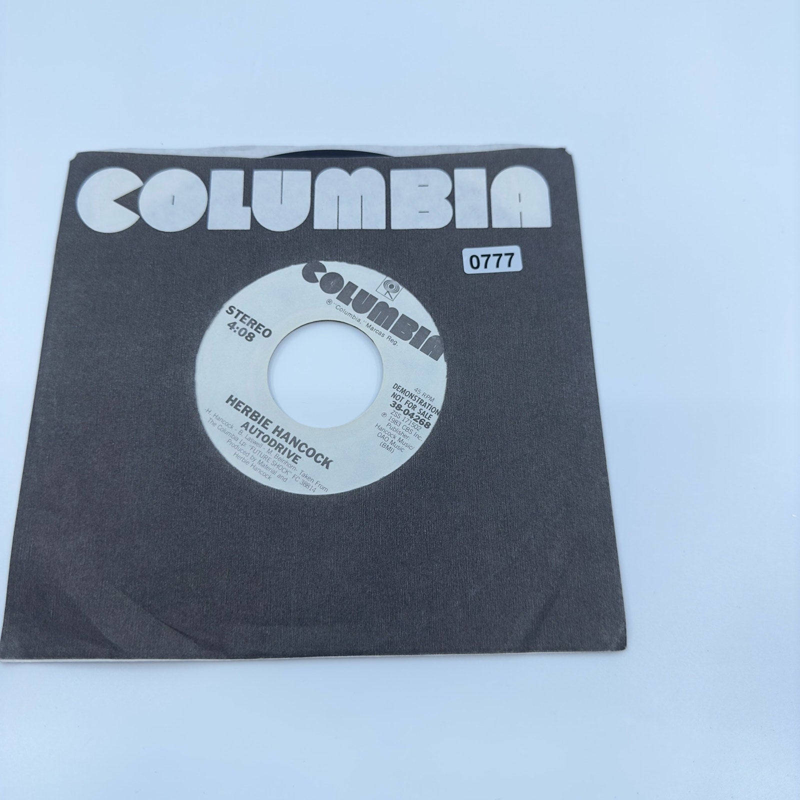 Columbia Herbie Hancock Autodrive Vinyl Record Album