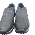 Merrell Mens Moab Adventure Moc Hiking Leather Slip On Shoes Black Size 9